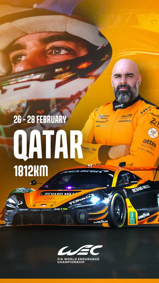 Qatar 1812 km race week story graphic for Darren Leung
