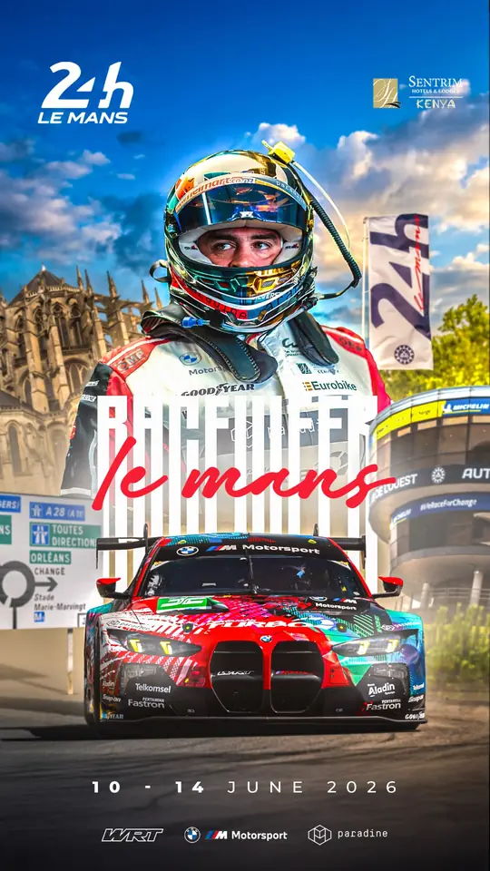 24 Hours of Le Mans 2026 race week graphic for Darren Leung, Team WRT BMW M4 GT3